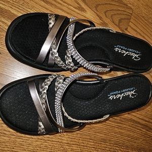 Woman's Skecher's Wedge Sandals Size 8